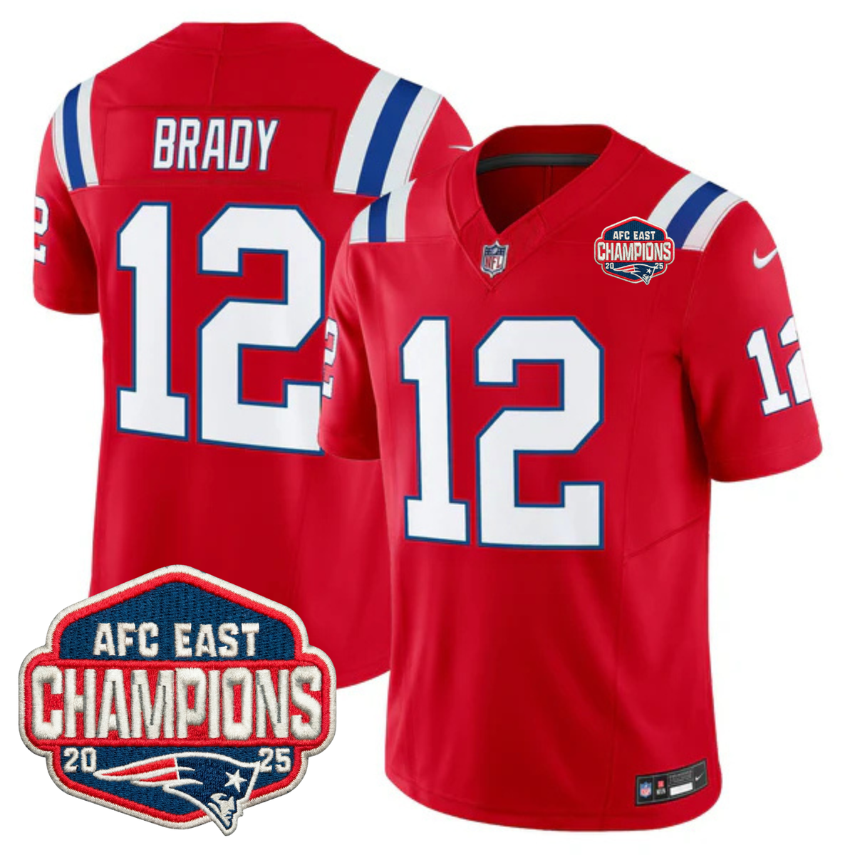NE AFC East Champions Throwback Vapor Limited Jersey V2