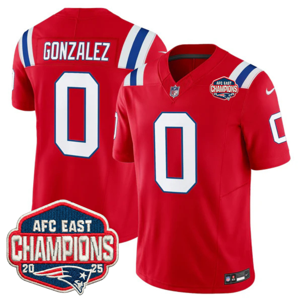NE AFC East Champions Throwback Vapor Limited Jersey V2