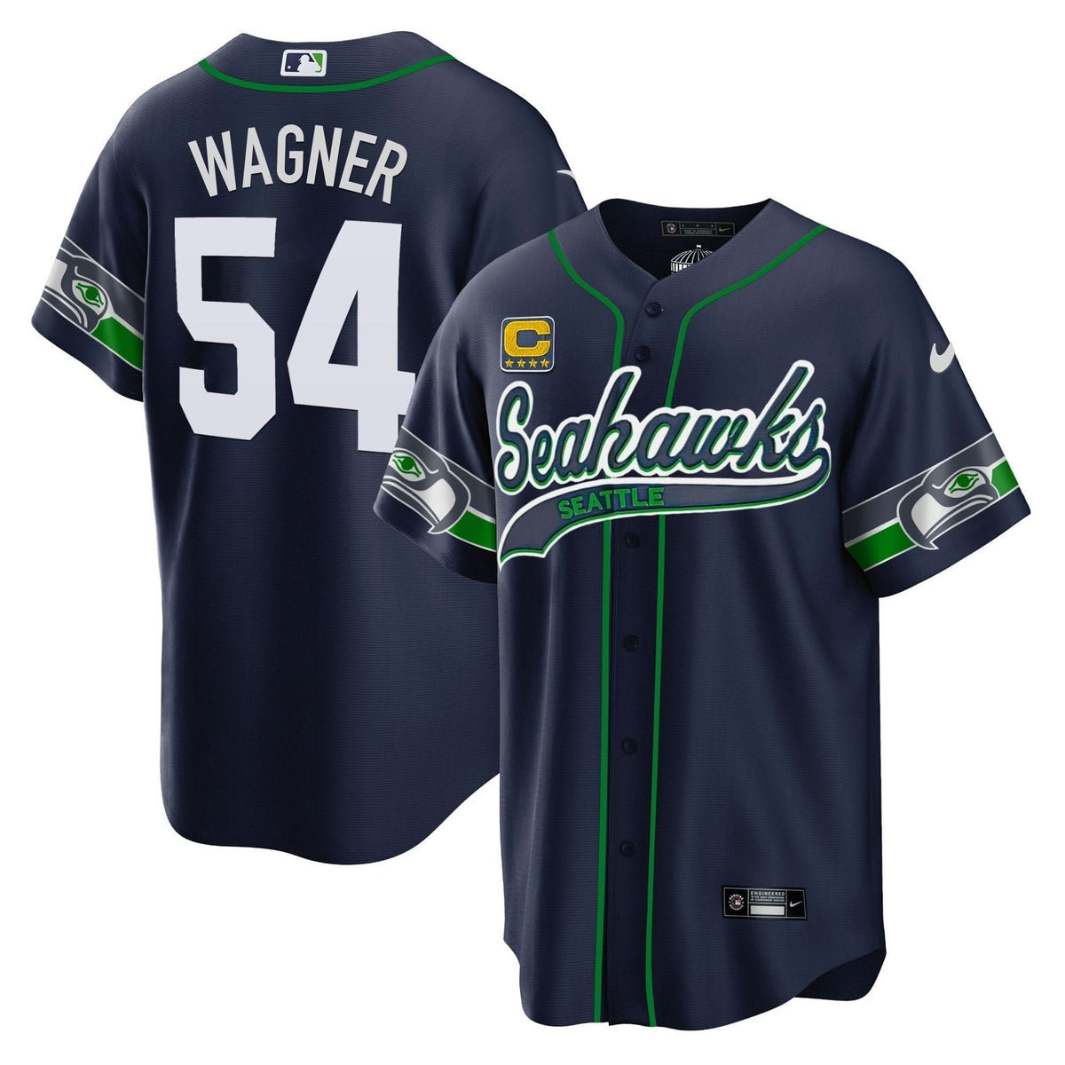 SEA Throwback & Gold Cool Base Jersey V2
