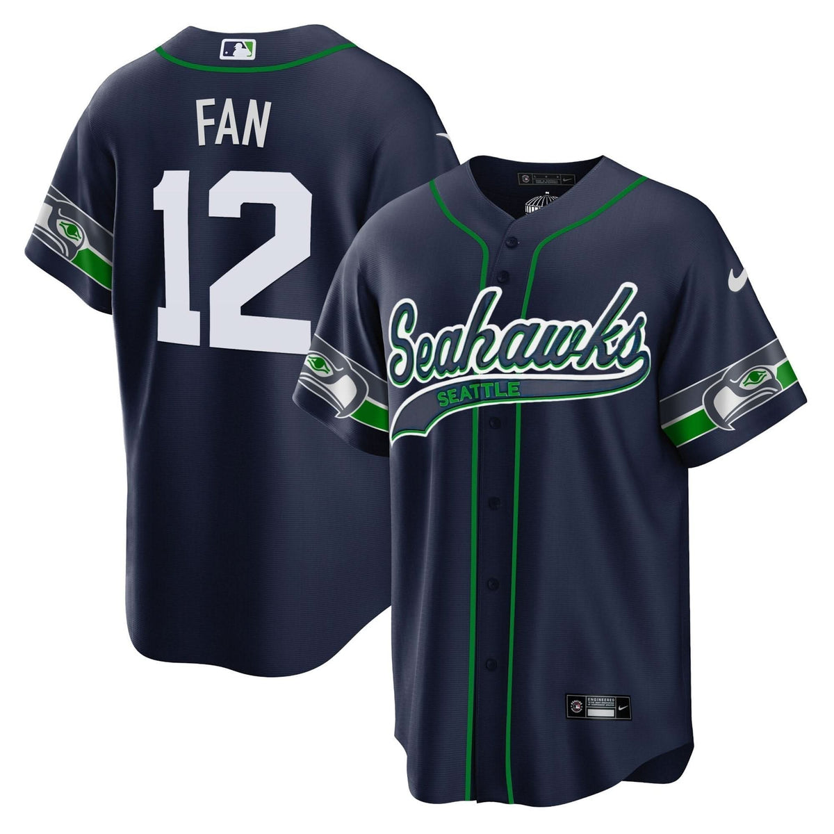 SEA Throwback & Gold Cool Base Jersey V2