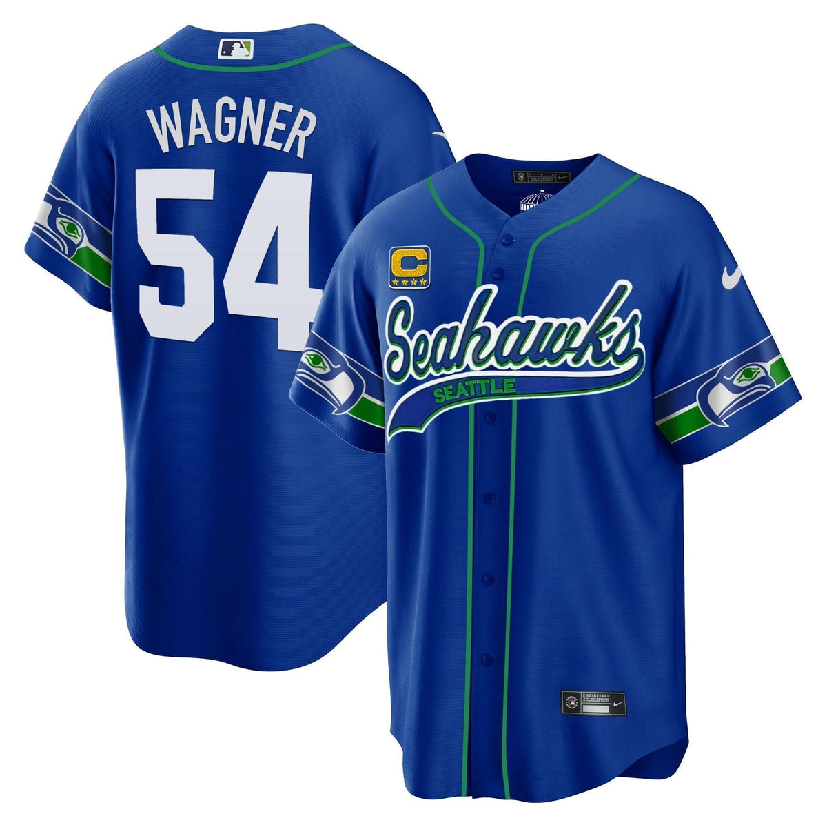 SEA Throwback & Gold Cool Base Jersey V2
