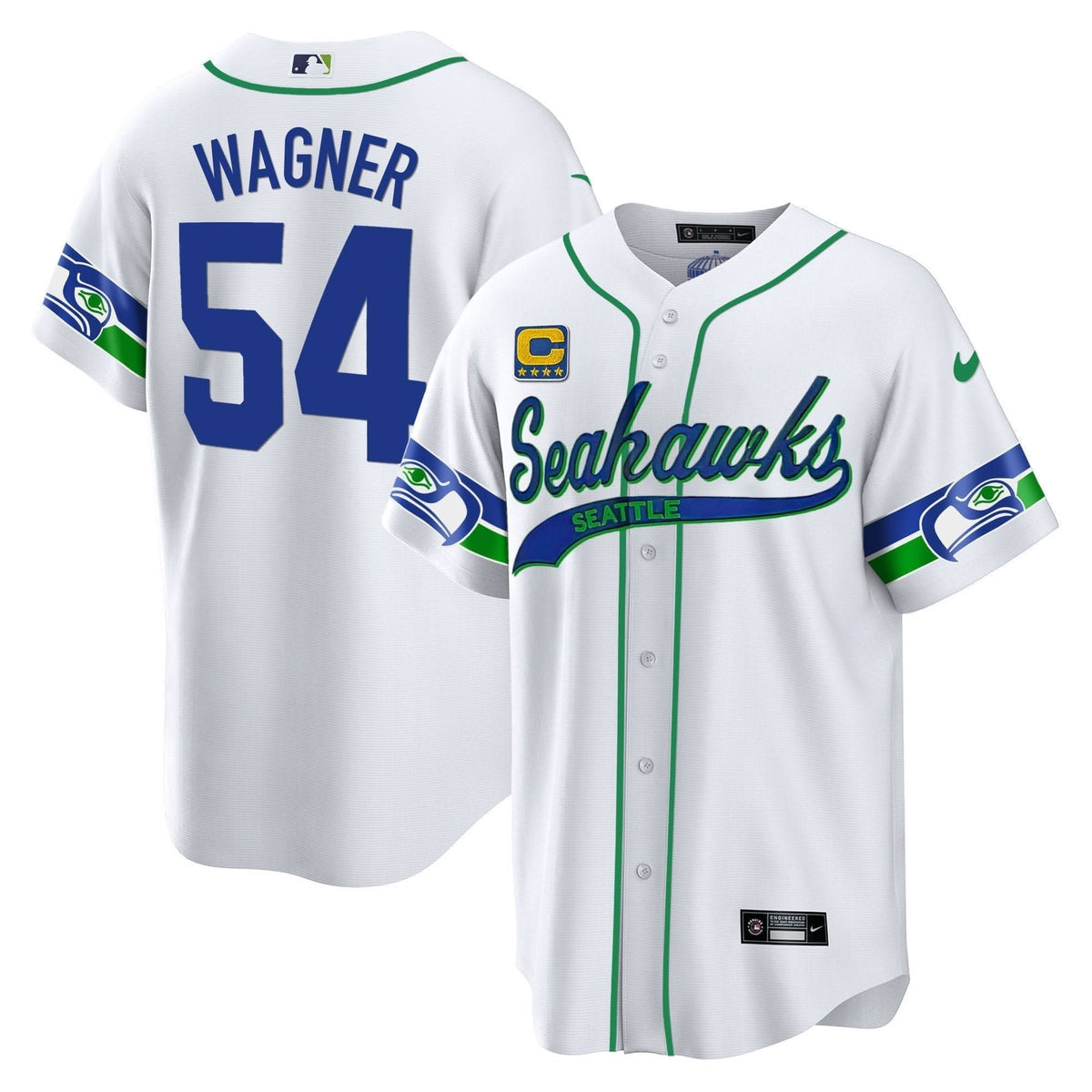 SEA Throwback & Gold Cool Base Jersey V2