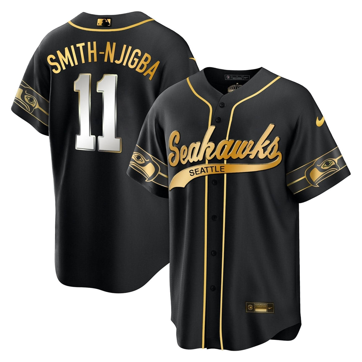 SEA Throwback & Gold Cool Base Jersey V2