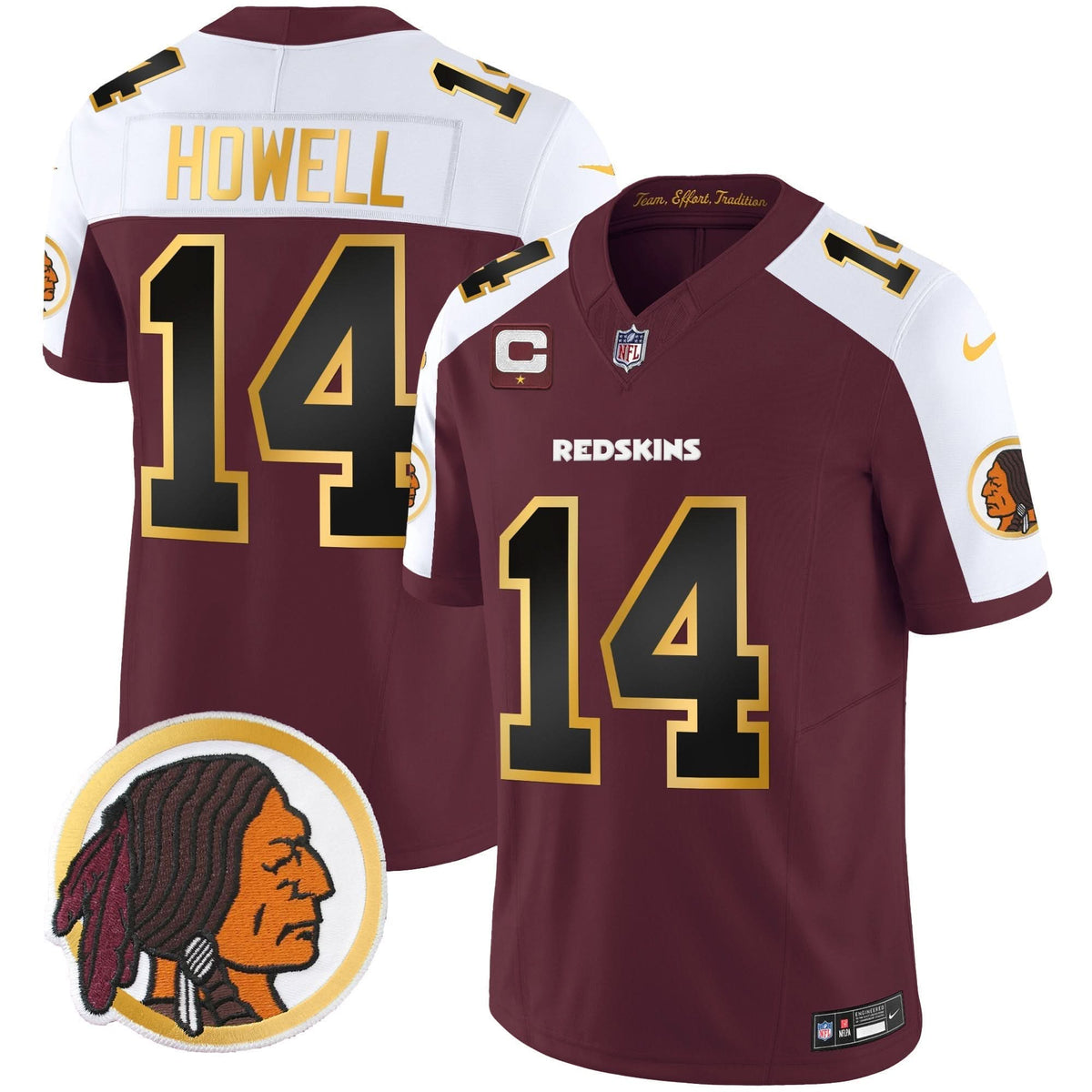 WR Throwback Vapor Gold Trim Jersey