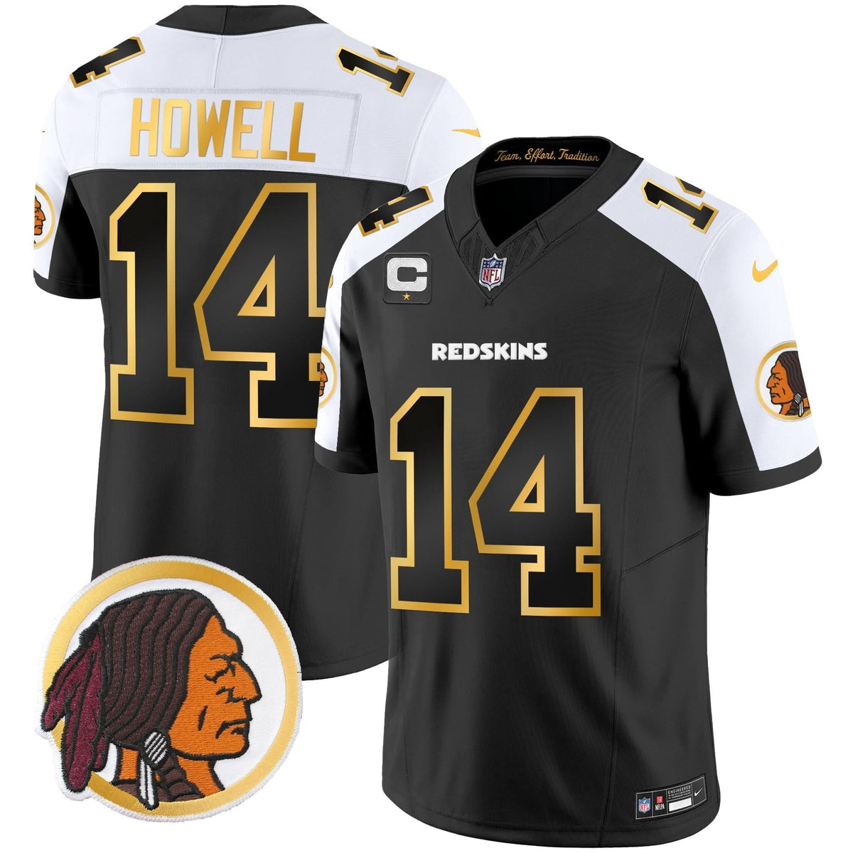 WR Throwback Vapor Gold Trim Jersey