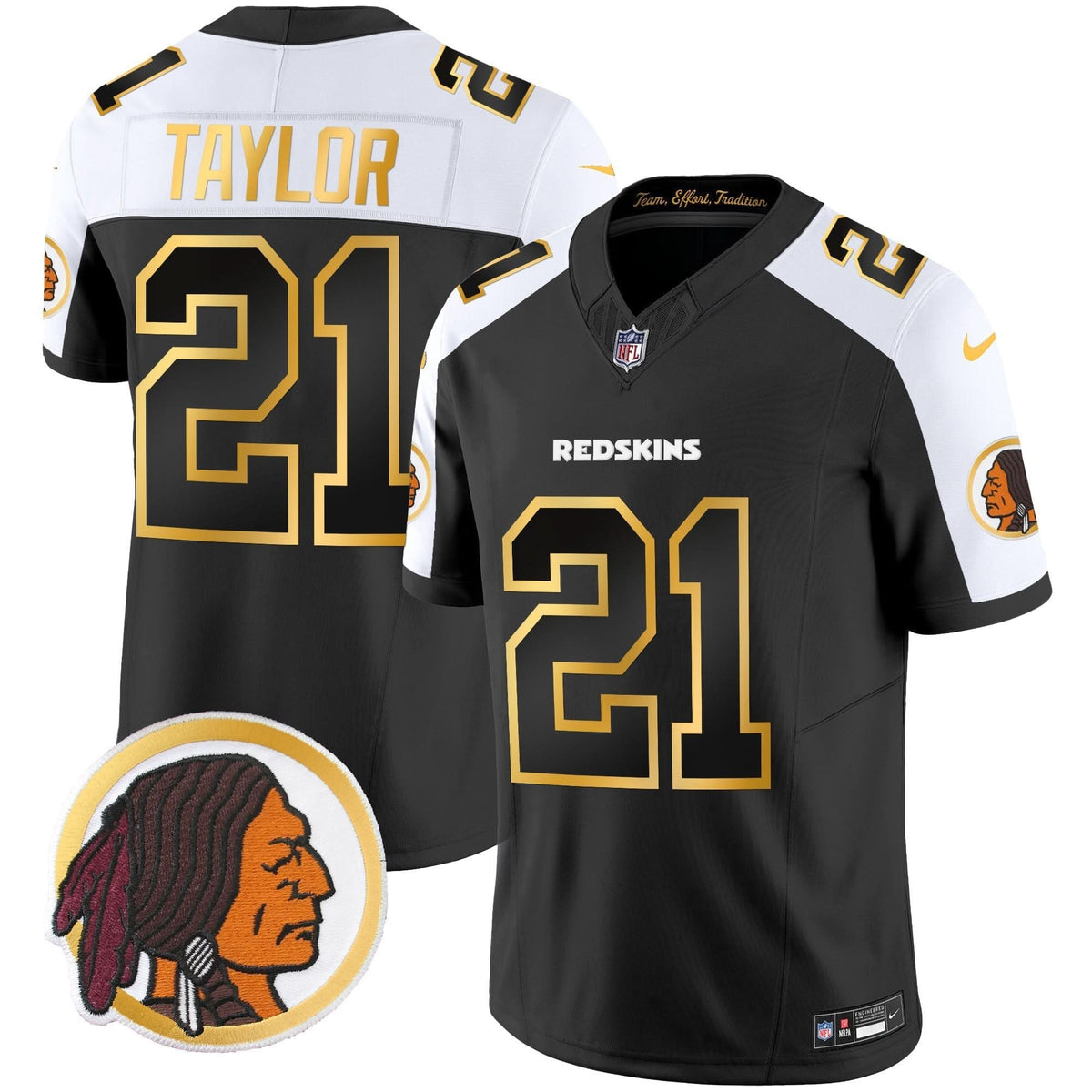 WR Throwback Vapor Gold Trim Jersey