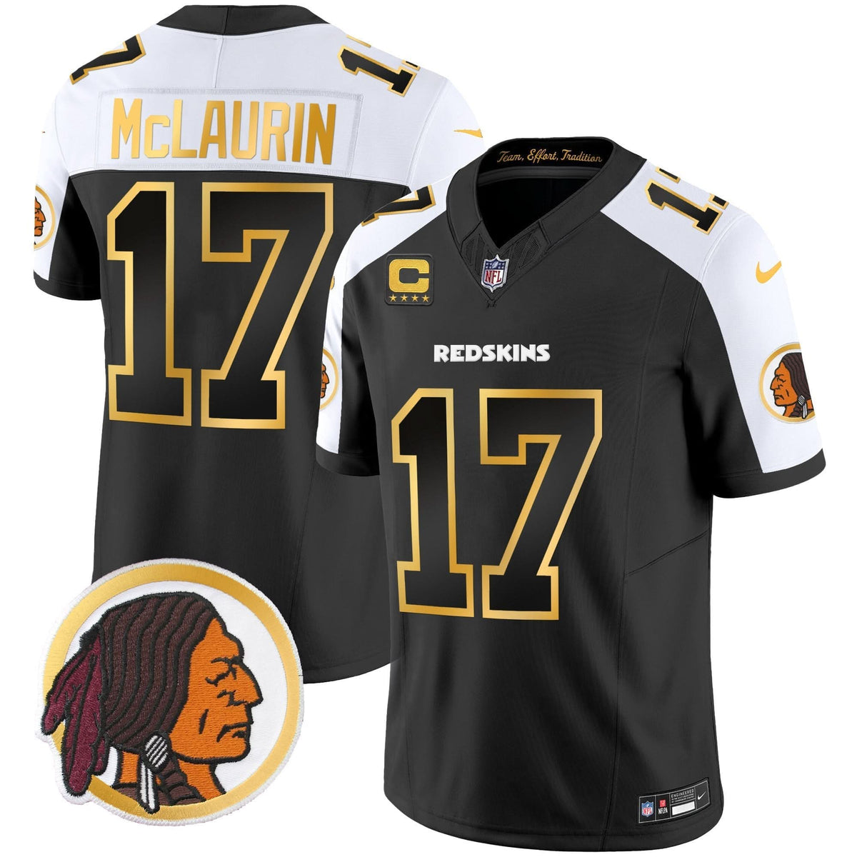 WR Throwback Vapor Gold Trim Jersey