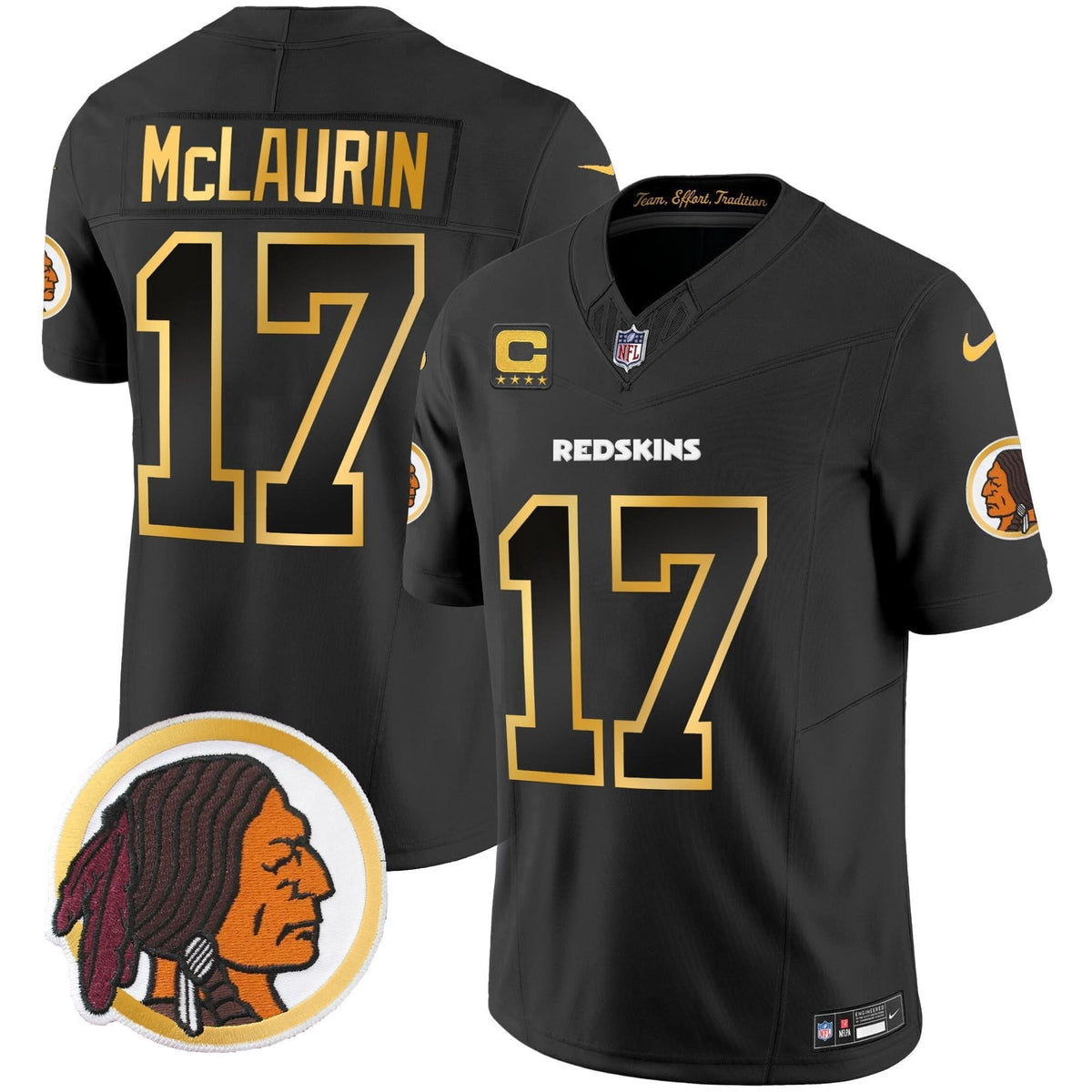 WR Throwback Vapor Gold Trim Jersey