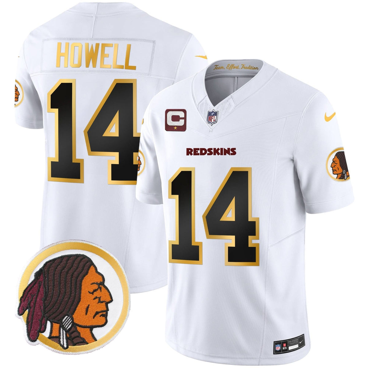 WR Throwback Vapor Gold Trim Jersey