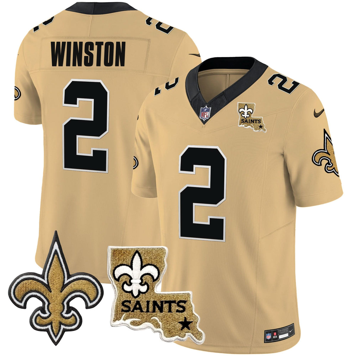 NO Vapor Limited Jersey - New Orleans Patch