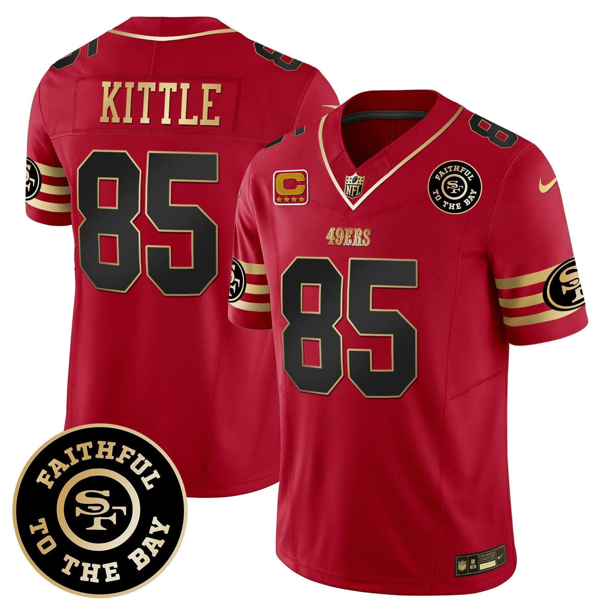 SF Faithful To The Bay Patch Vapor Limited Jersey V6