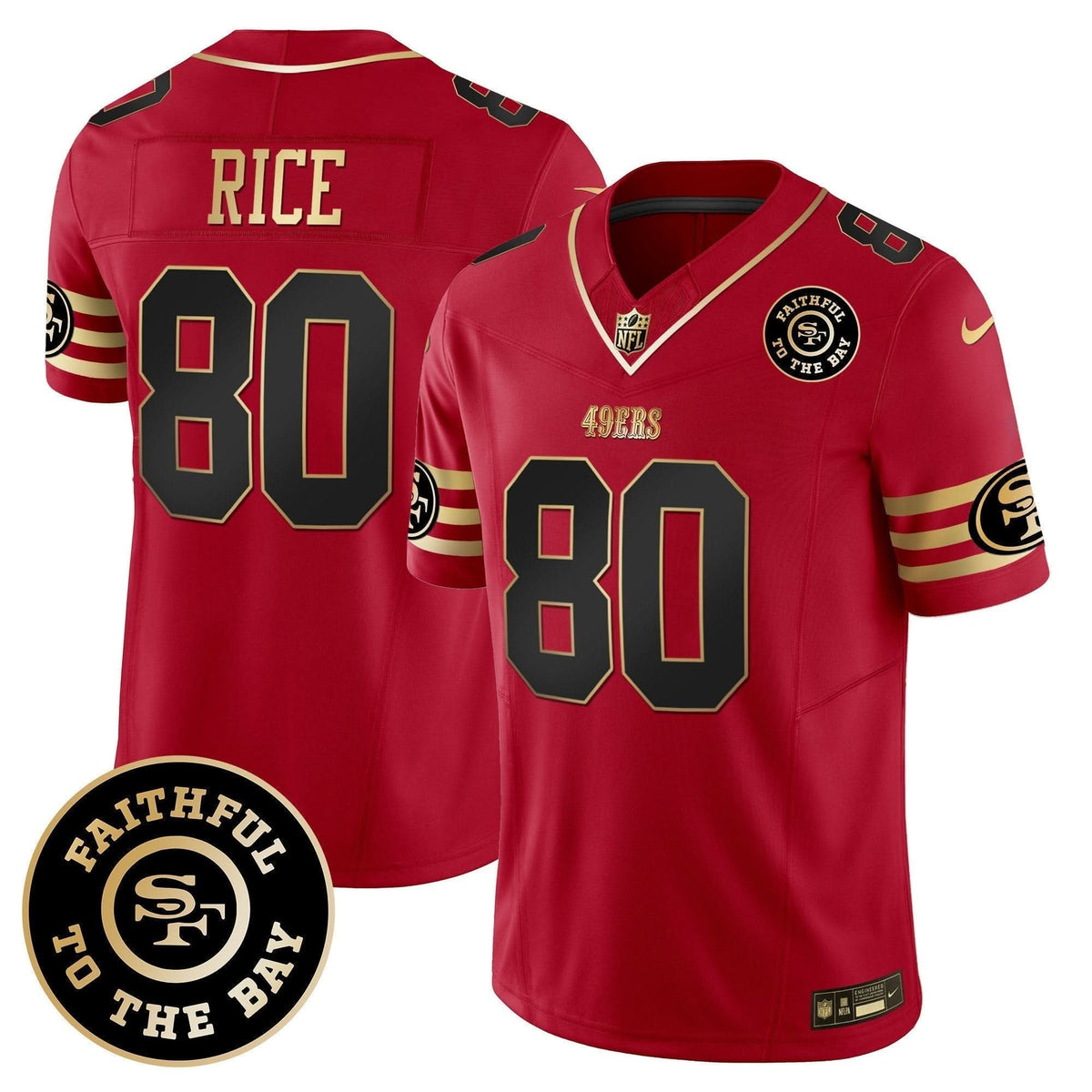 SF Faithful To The Bay Patch Vapor Limited Jersey V6