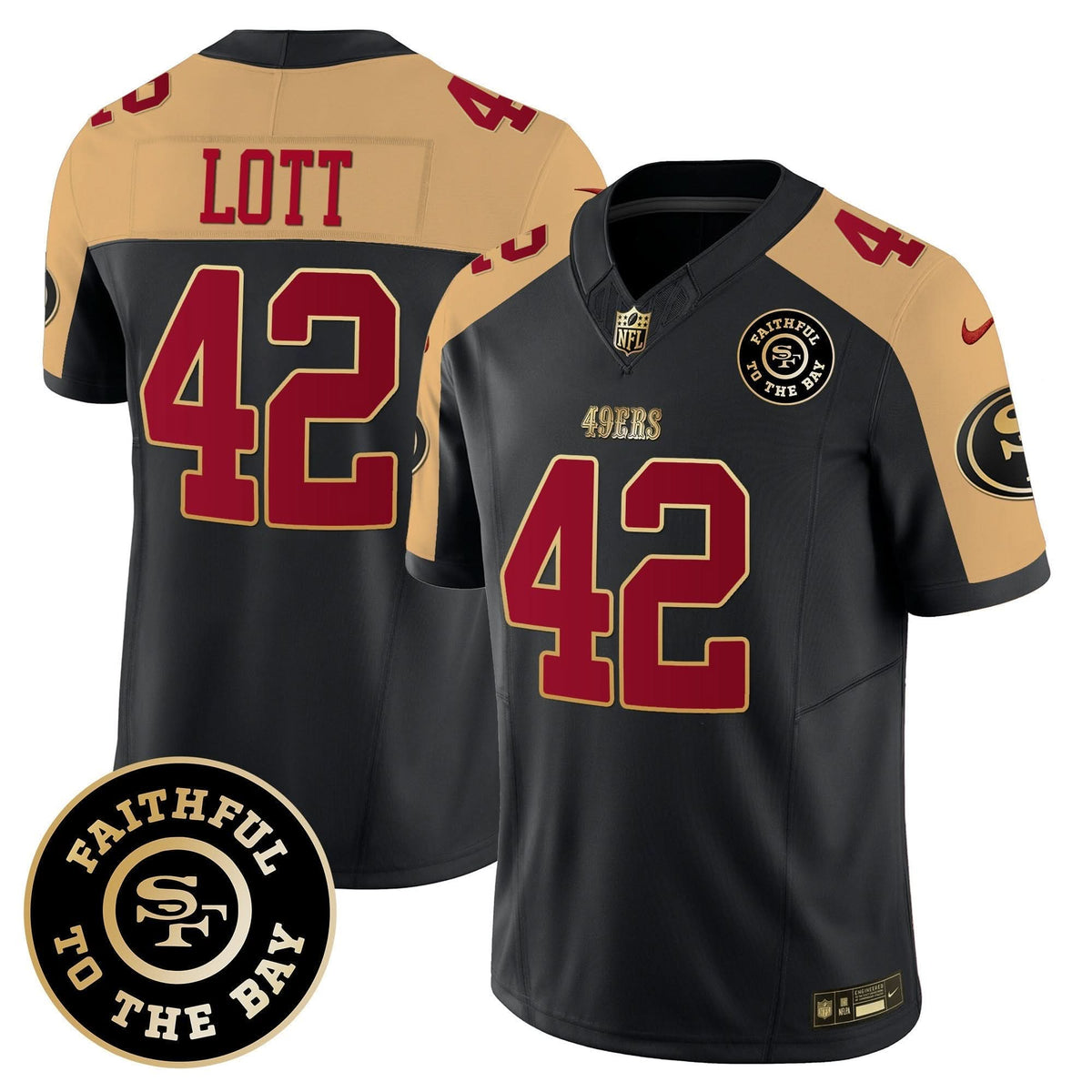 SF Faithful To The Bay Patch Vapor Limited Jersey V7