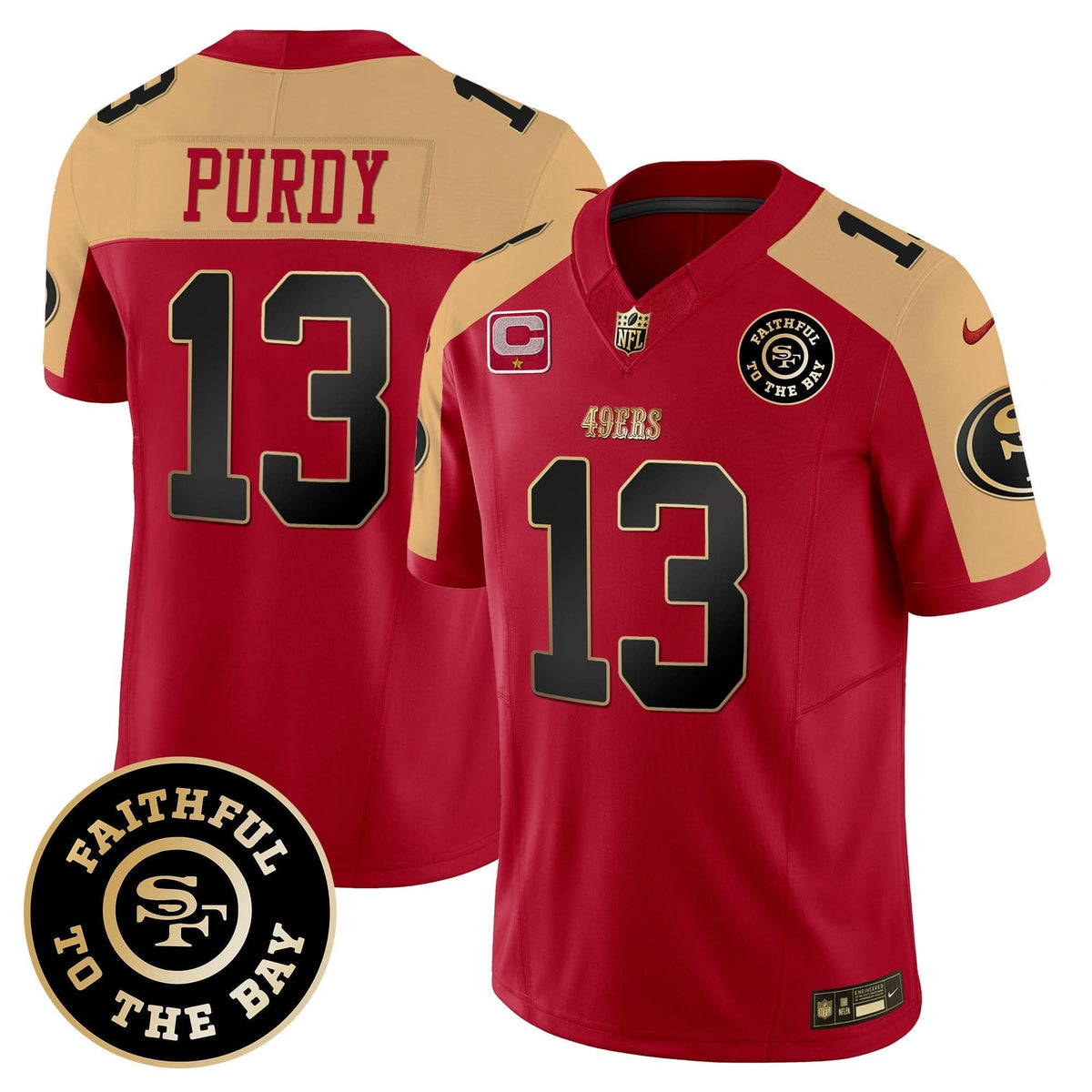SF Faithful To The Bay Patch Vapor Limited Jersey V7