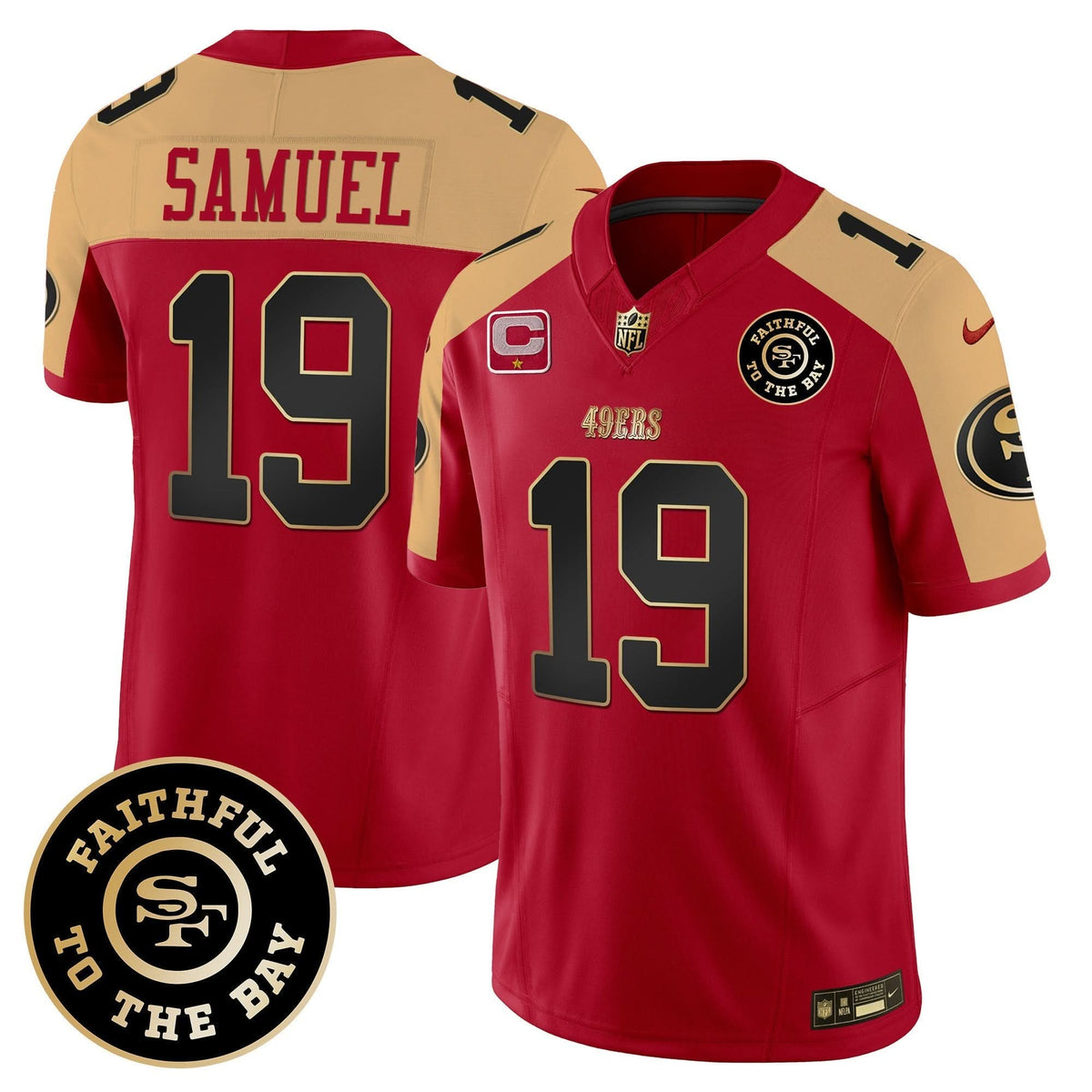 SF Faithful To The Bay Patch Vapor Limited Jersey V7