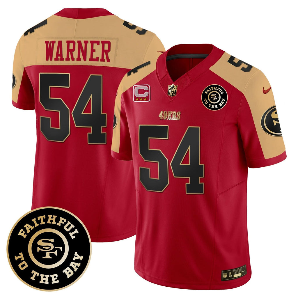 SF Faithful To The Bay Patch Vapor Limited Jersey V7