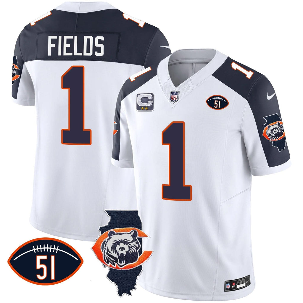 CHI Throwback Illinois Patch Vapor Jersey