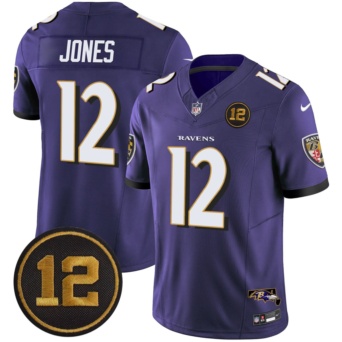 BAL Jacoby Jones Patch Vapor Limited Jersey