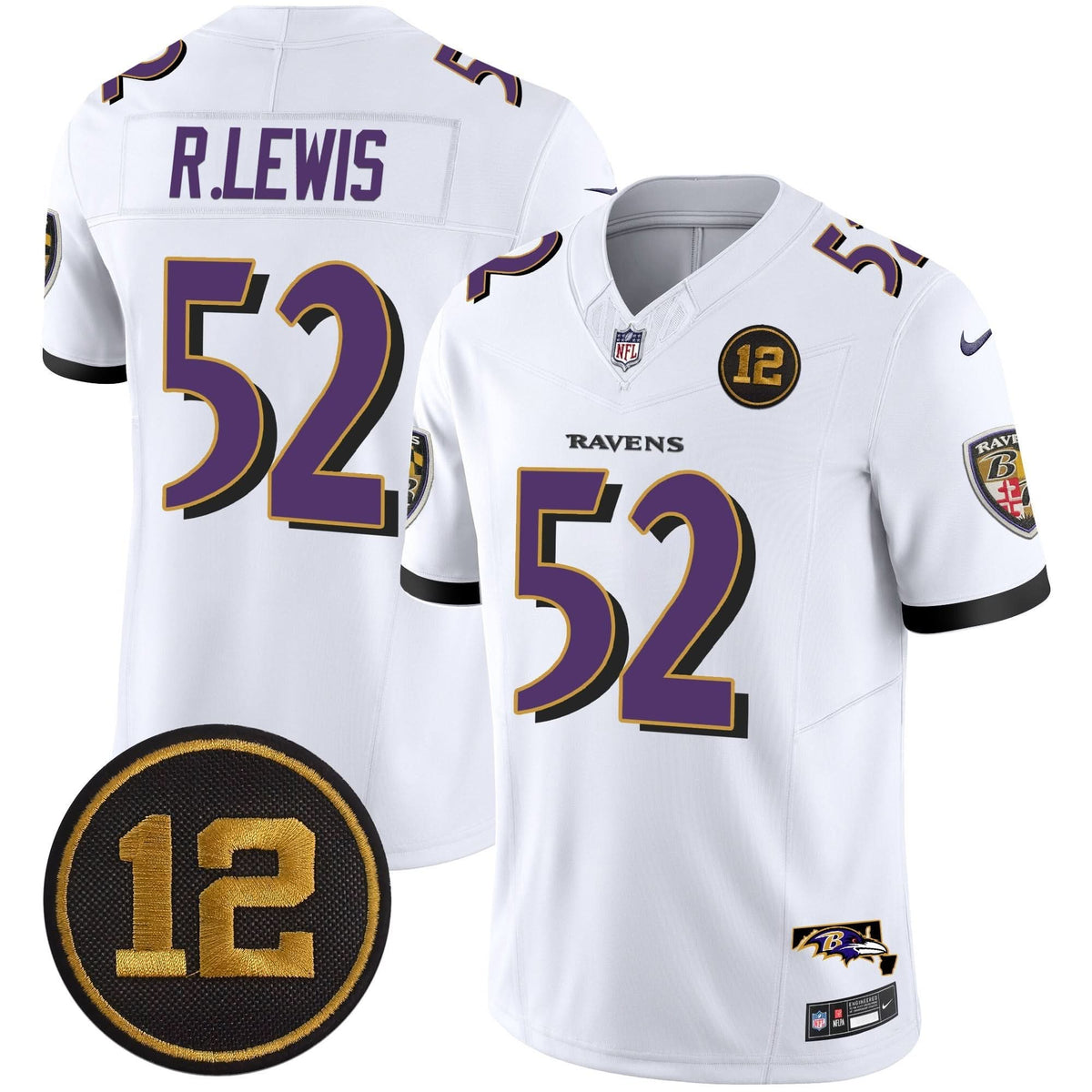 BAL Jacoby Jones Patch Vapor Limited Jersey