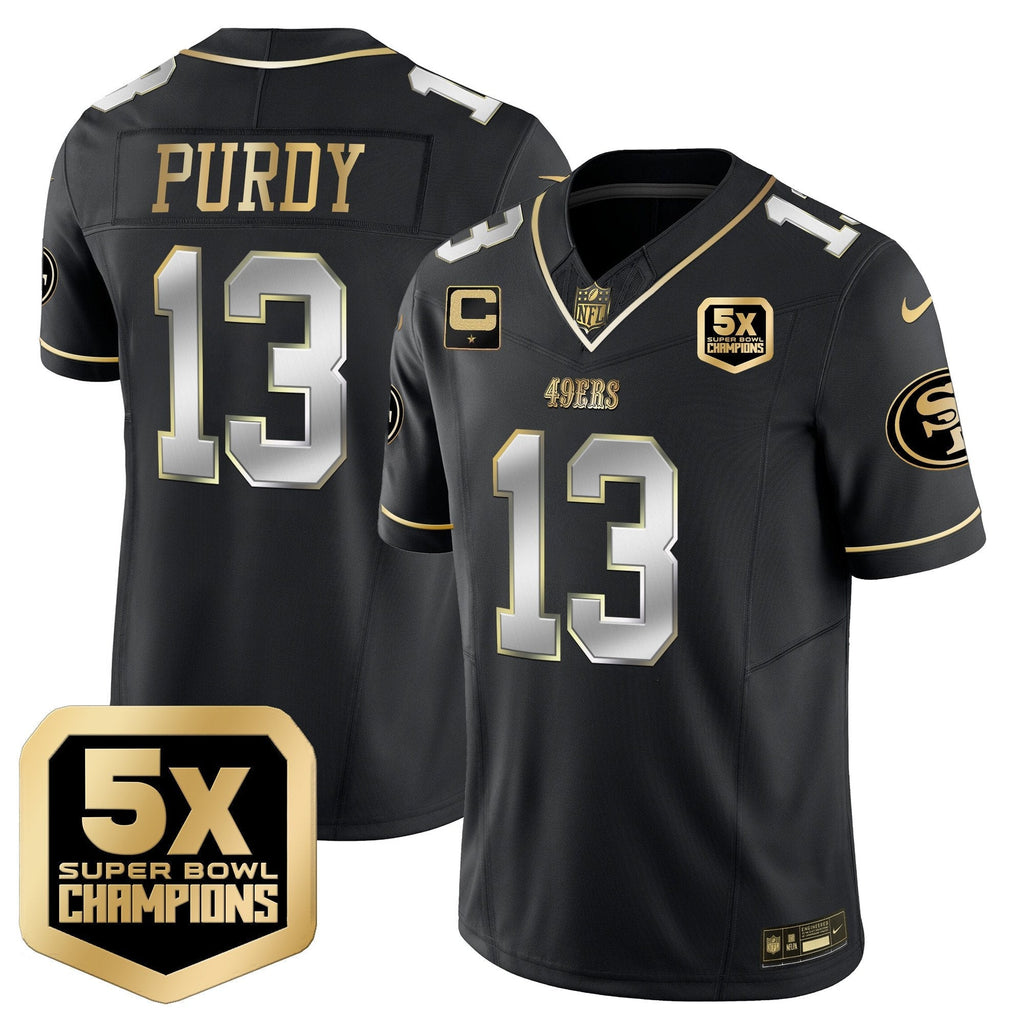 SF 5x Super Bowl Champions Vapor Limited Jersey - All Stitched