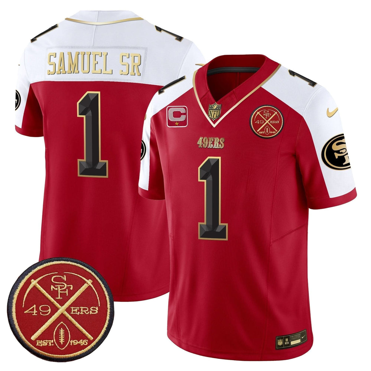 SF Est.1946 Patch Vapor Limited Jersey V2
