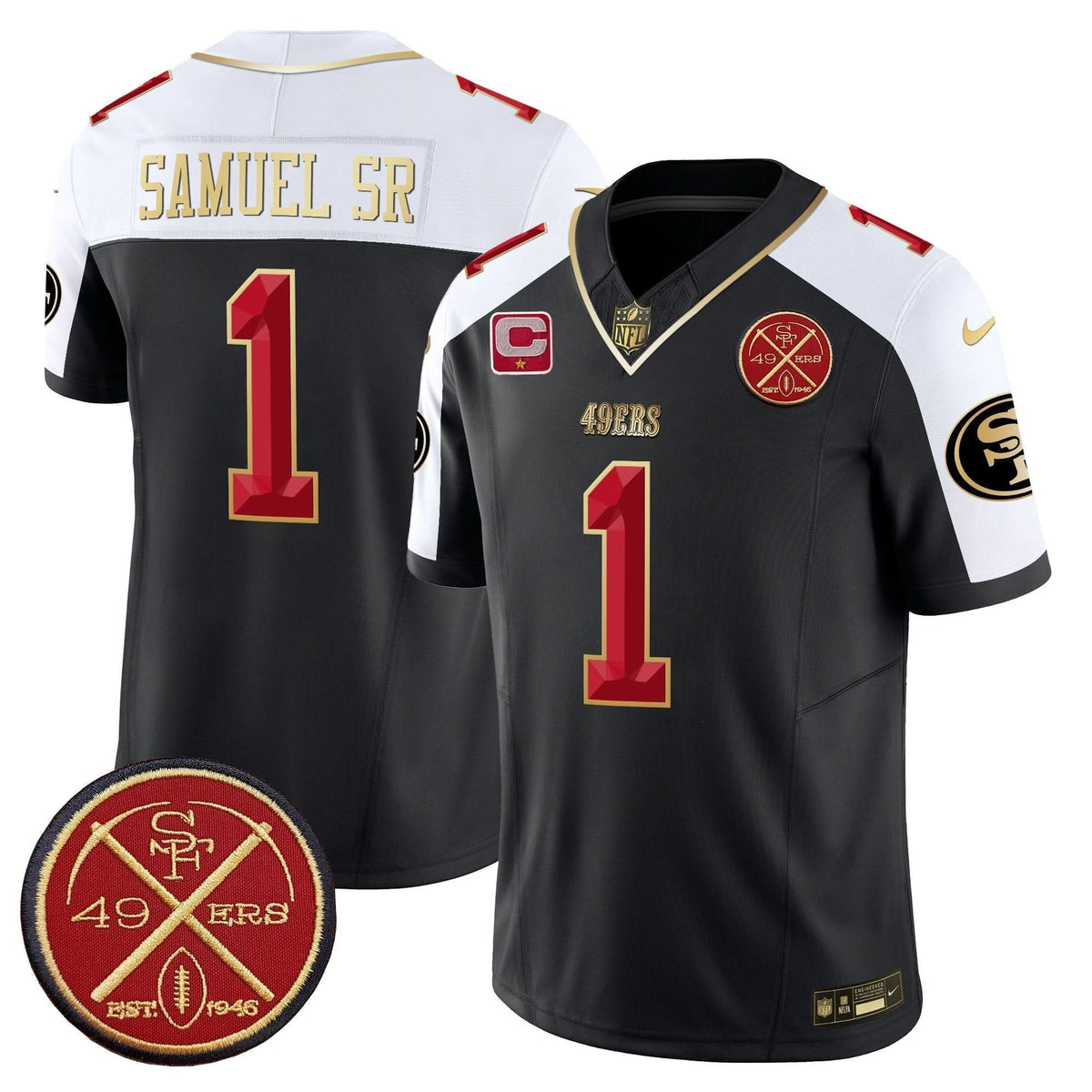 SF Est.1946 Patch Vapor Limited Jersey V2