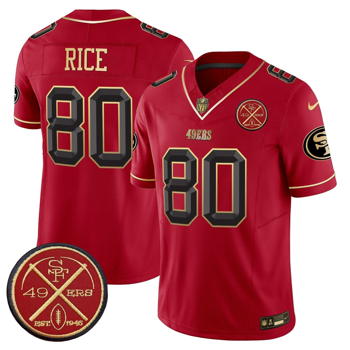 SF Est.1946 Patch Vapor Limited Jersey V2