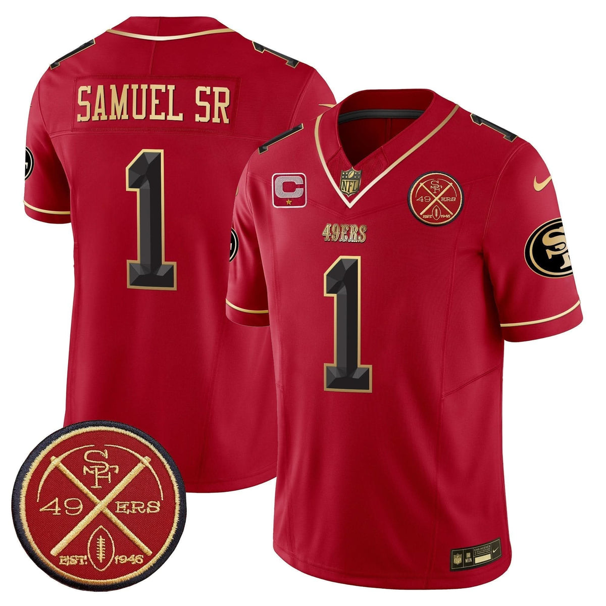SF Est.1946 Patch Vapor Limited Jersey V2
