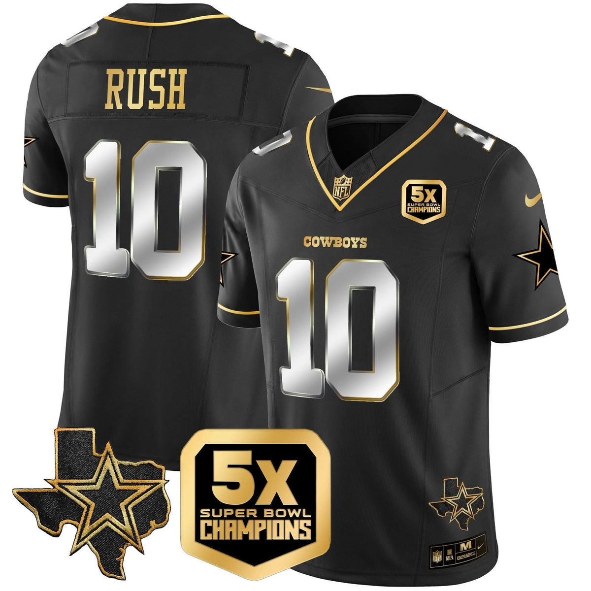 DAL 5x Super Bowl Champions Vapor Limited Jersey