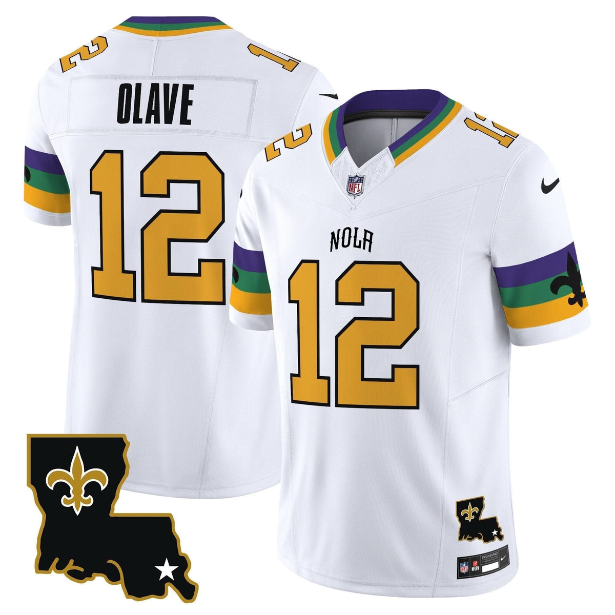 NO 2024 New Orleans City Vapor Limited Jersey