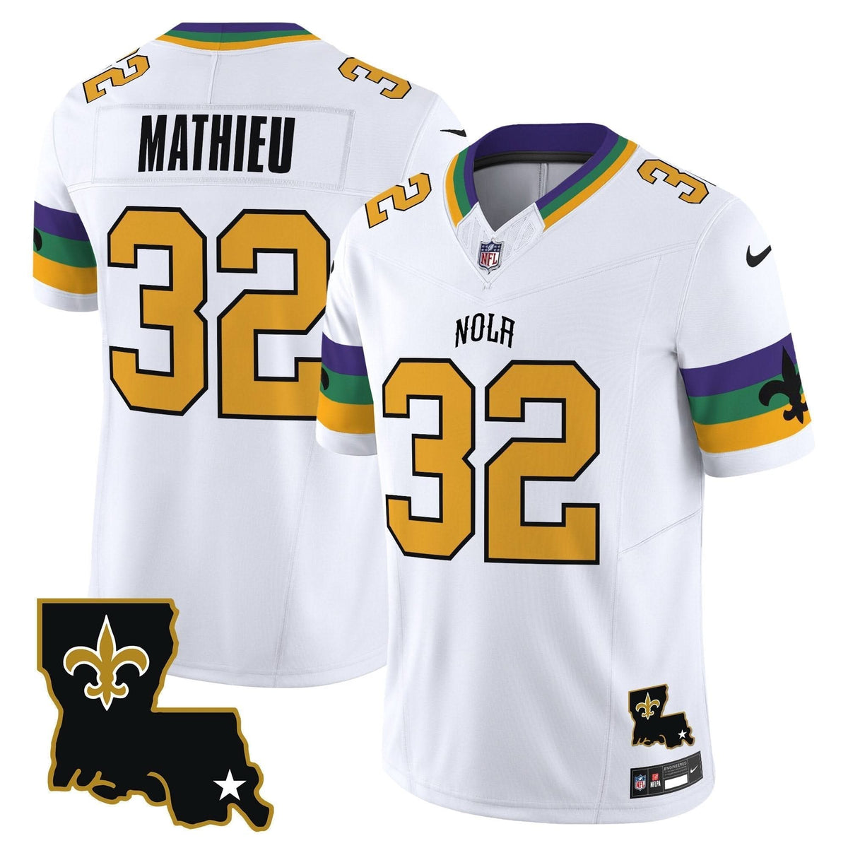 NO 2024 New Orleans City Vapor Limited Jersey
