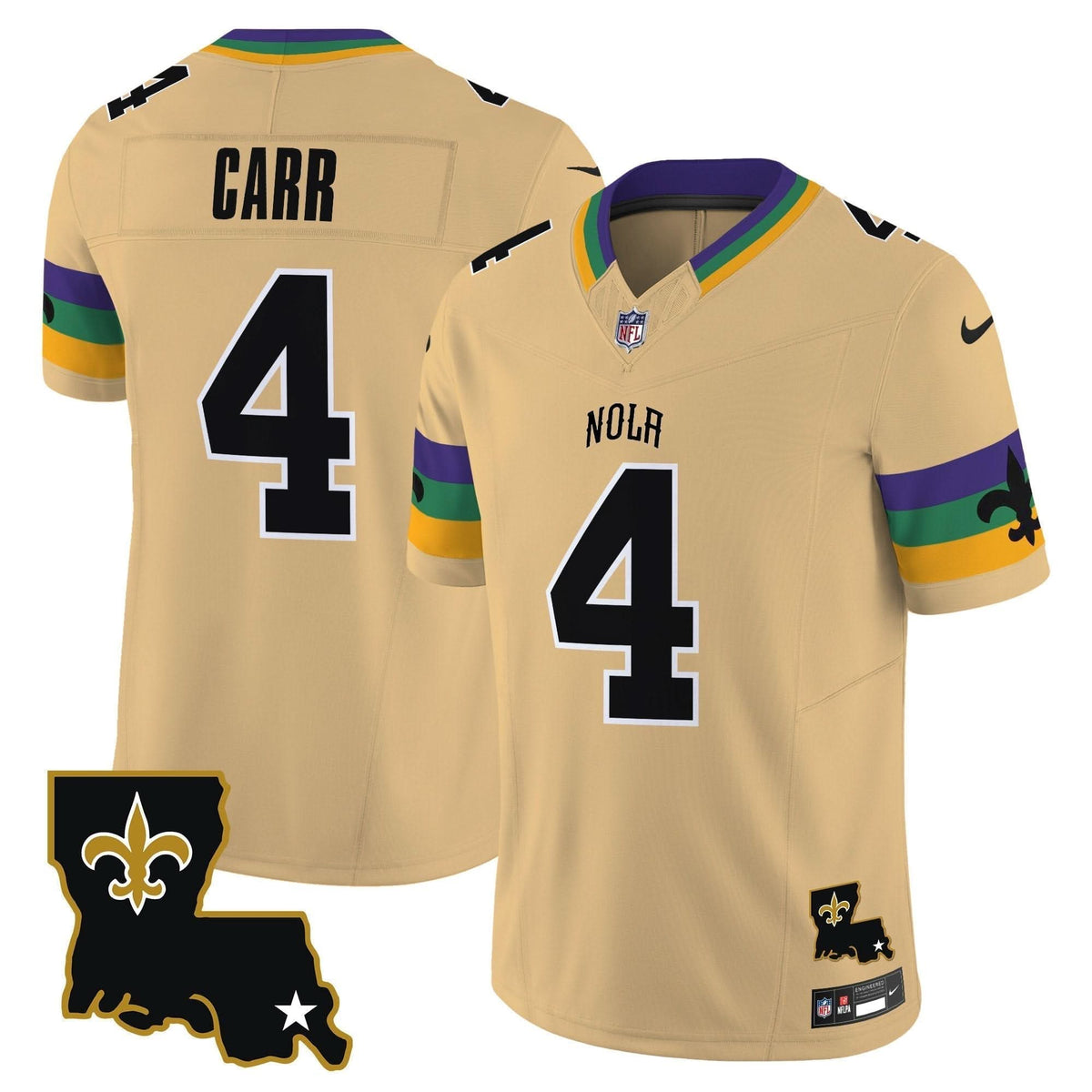 NO 2024 New Orleans City Vapor Limited Jersey