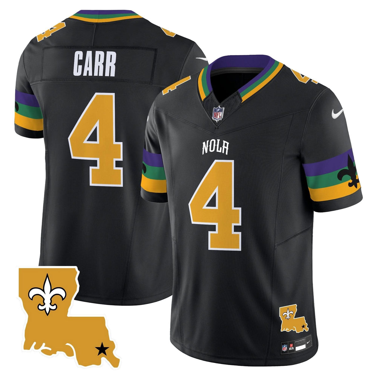 NO 2024 New Orleans City Vapor Limited Jersey