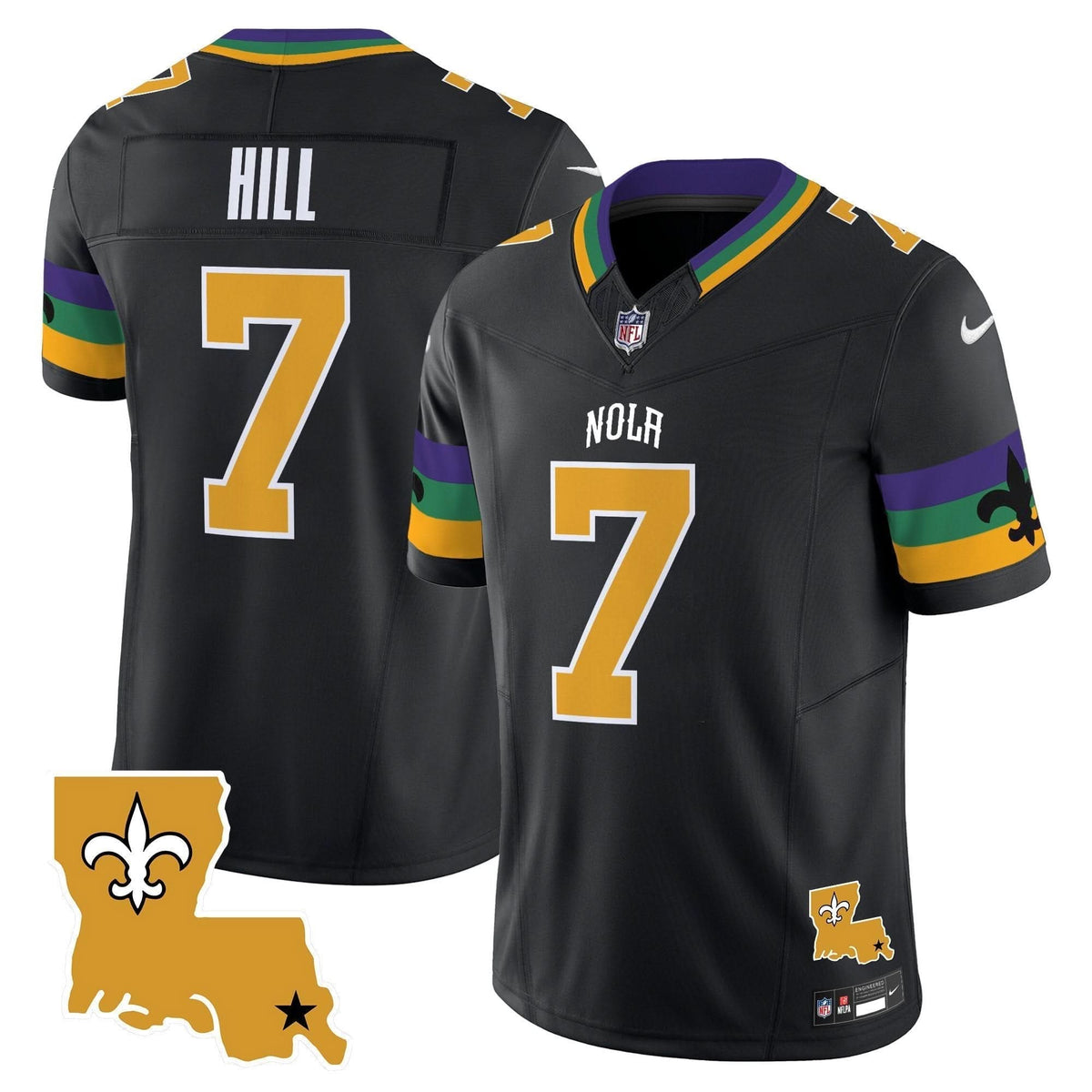 NO 2024 New Orleans City Vapor Limited Jersey
