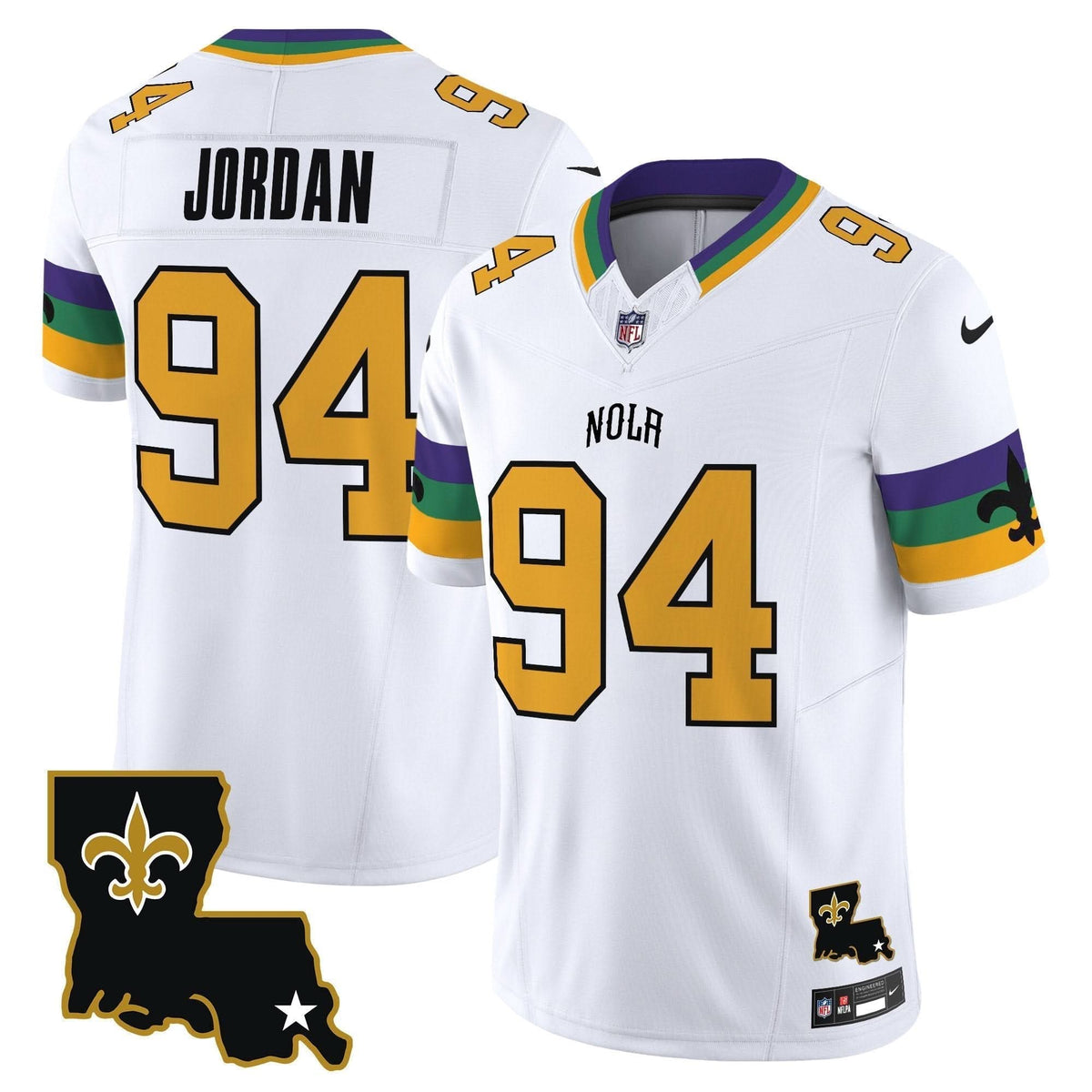 NO 2024 New Orleans City Vapor Limited Jersey