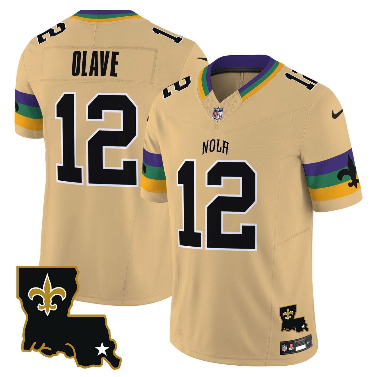 NO 2024 New Orleans City Vapor Limited Jersey