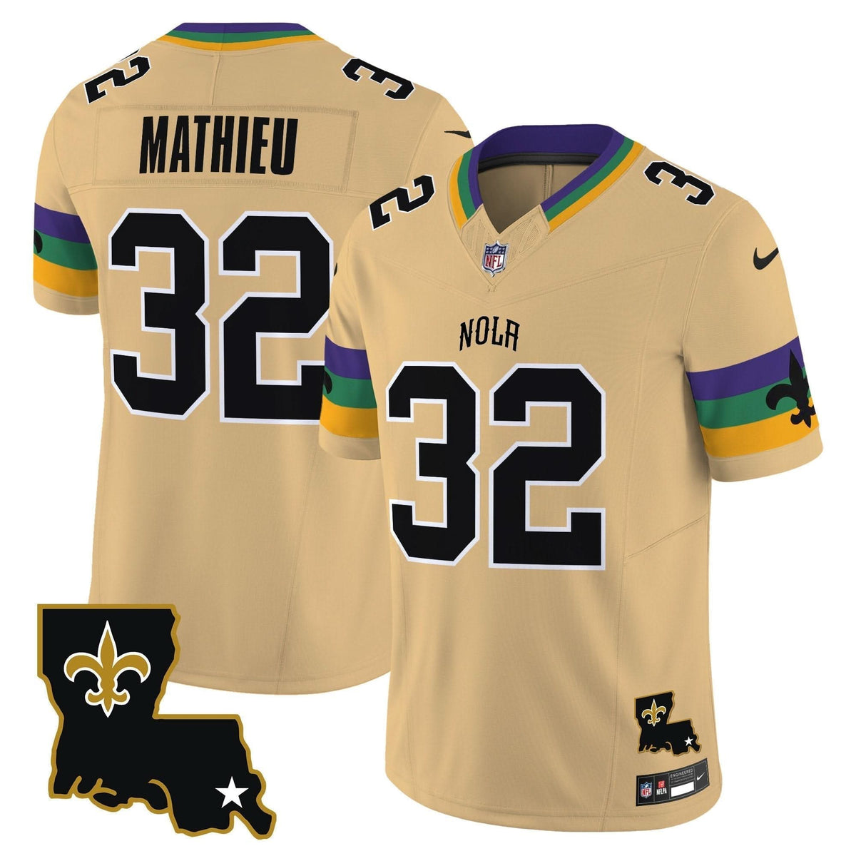NO 2024 New Orleans City Vapor Limited Jersey