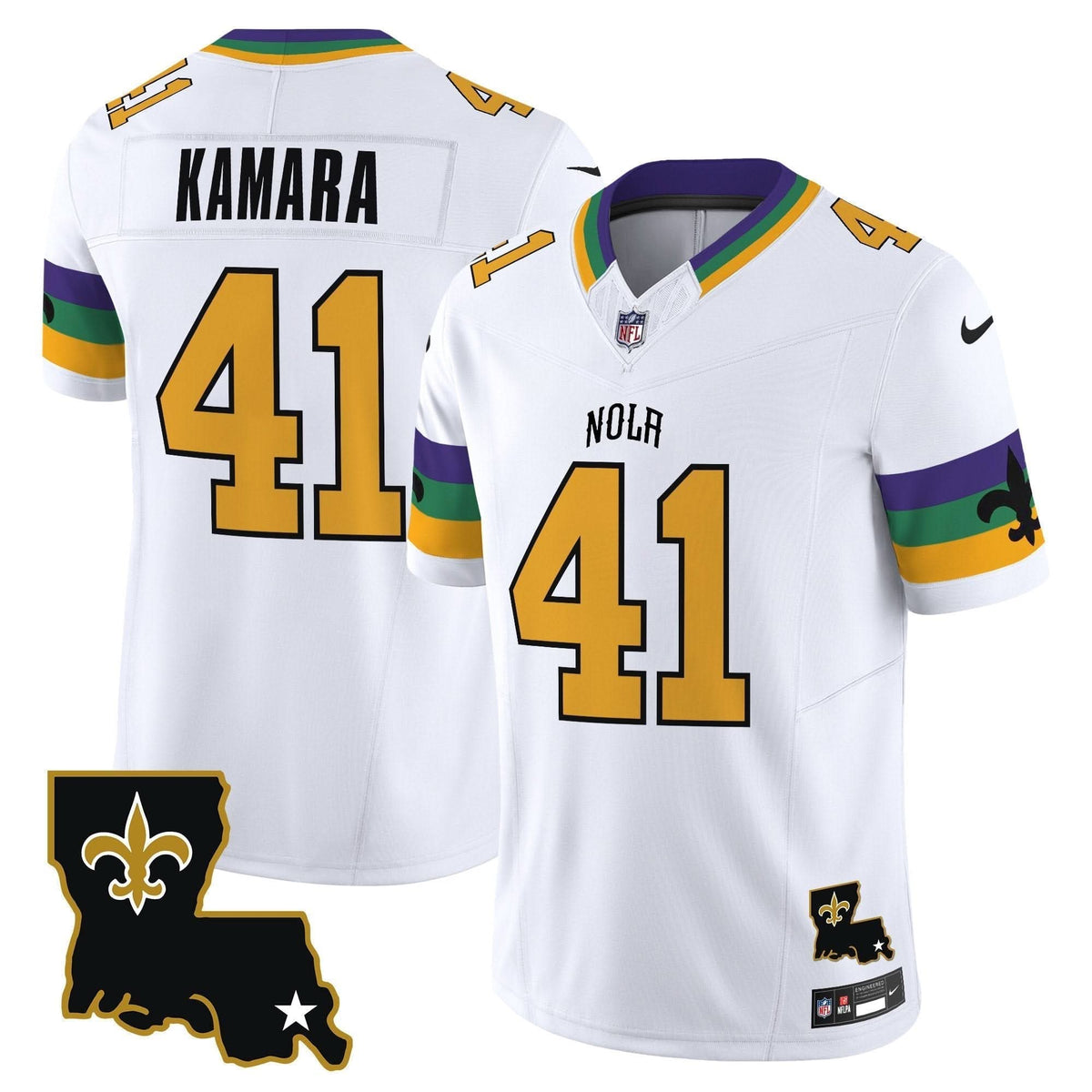 NO 2024 New Orleans City Vapor Limited Jersey