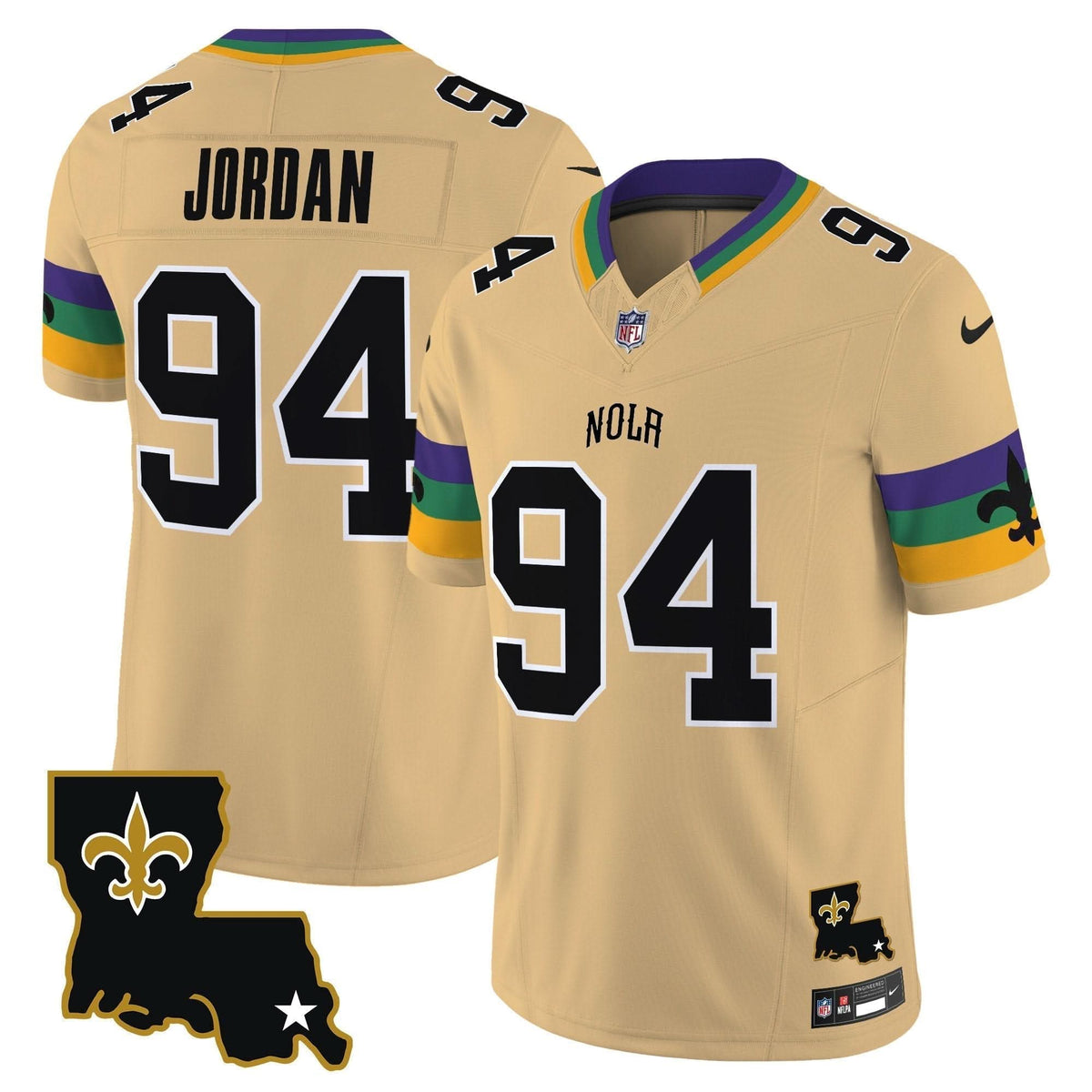 NO 2024 New Orleans City Vapor Limited Jersey