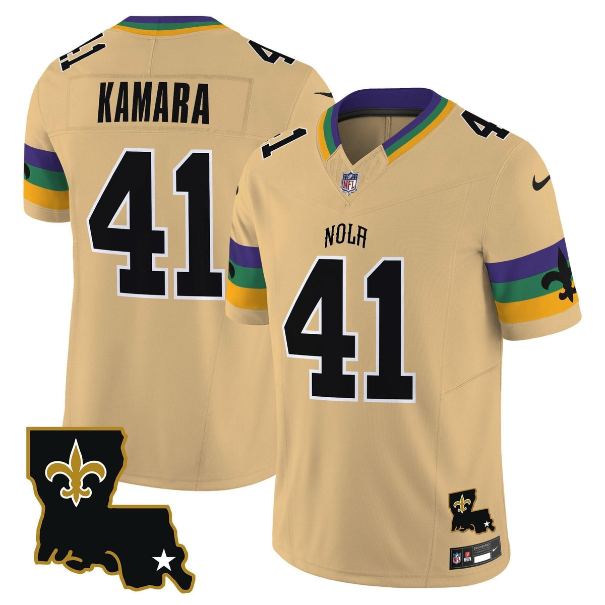 NO 2024 New Orleans City Vapor Limited Jersey