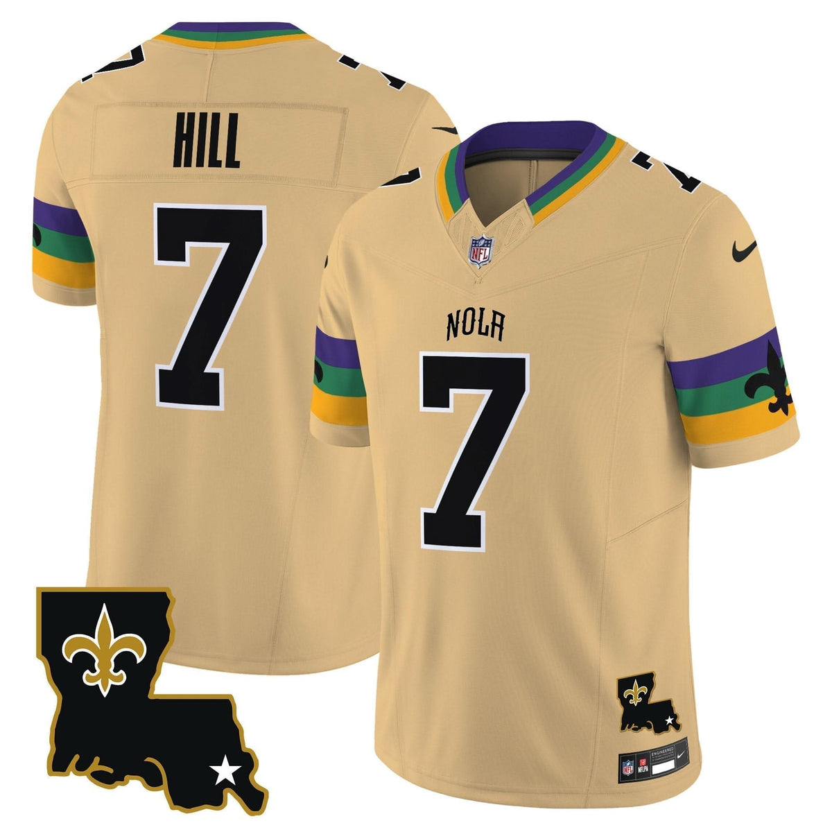 NO 2024 New Orleans City Vapor Limited Jersey
