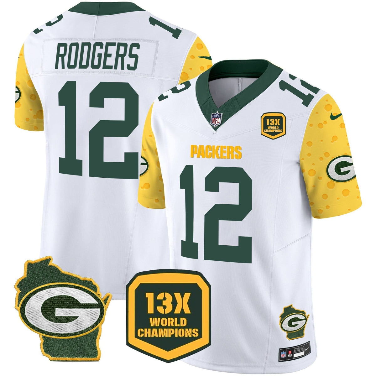 GB Cheese Vapor Limited Jersey â€“ All Stitched