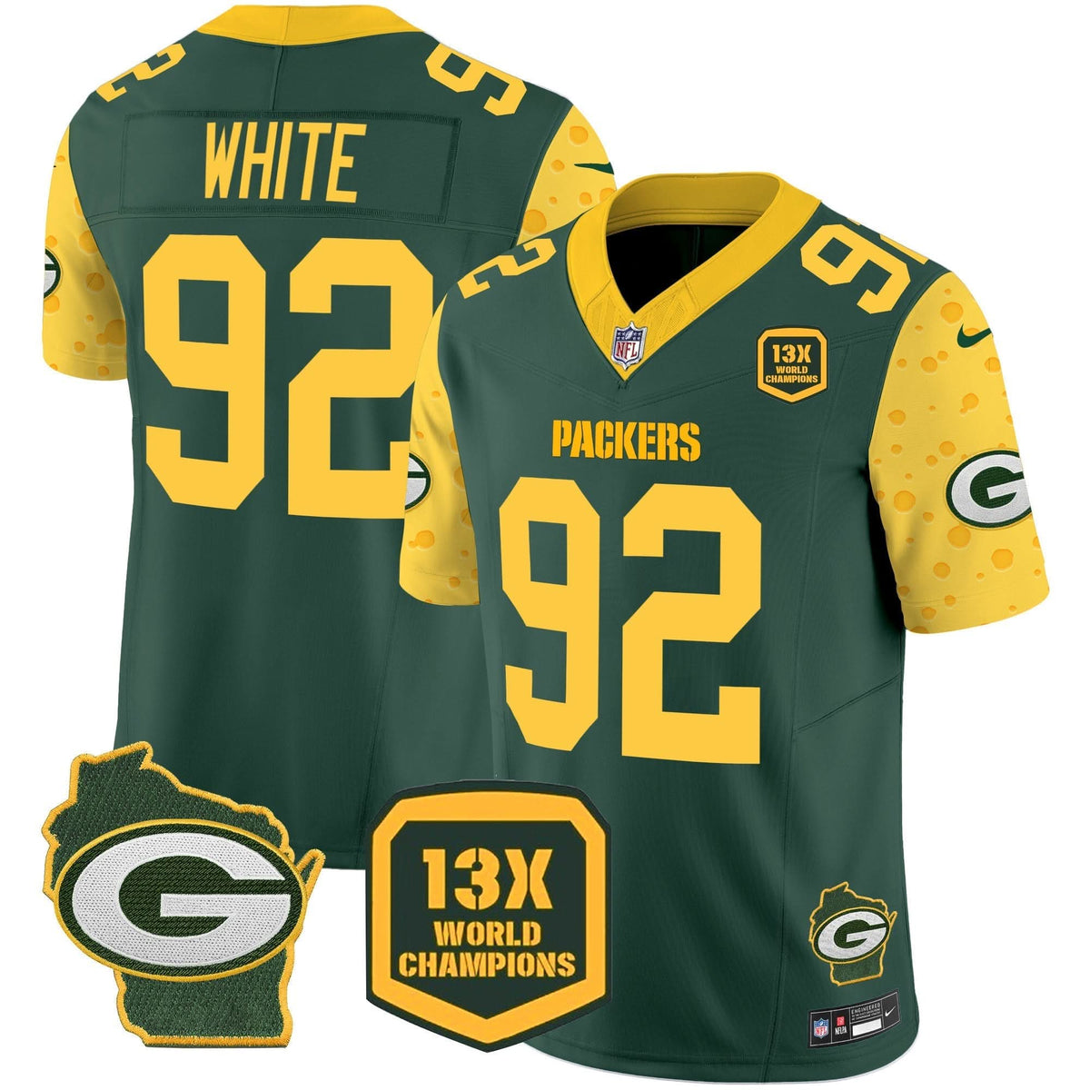 GB Cheese Vapor Limited Jersey â€“ All Stitched