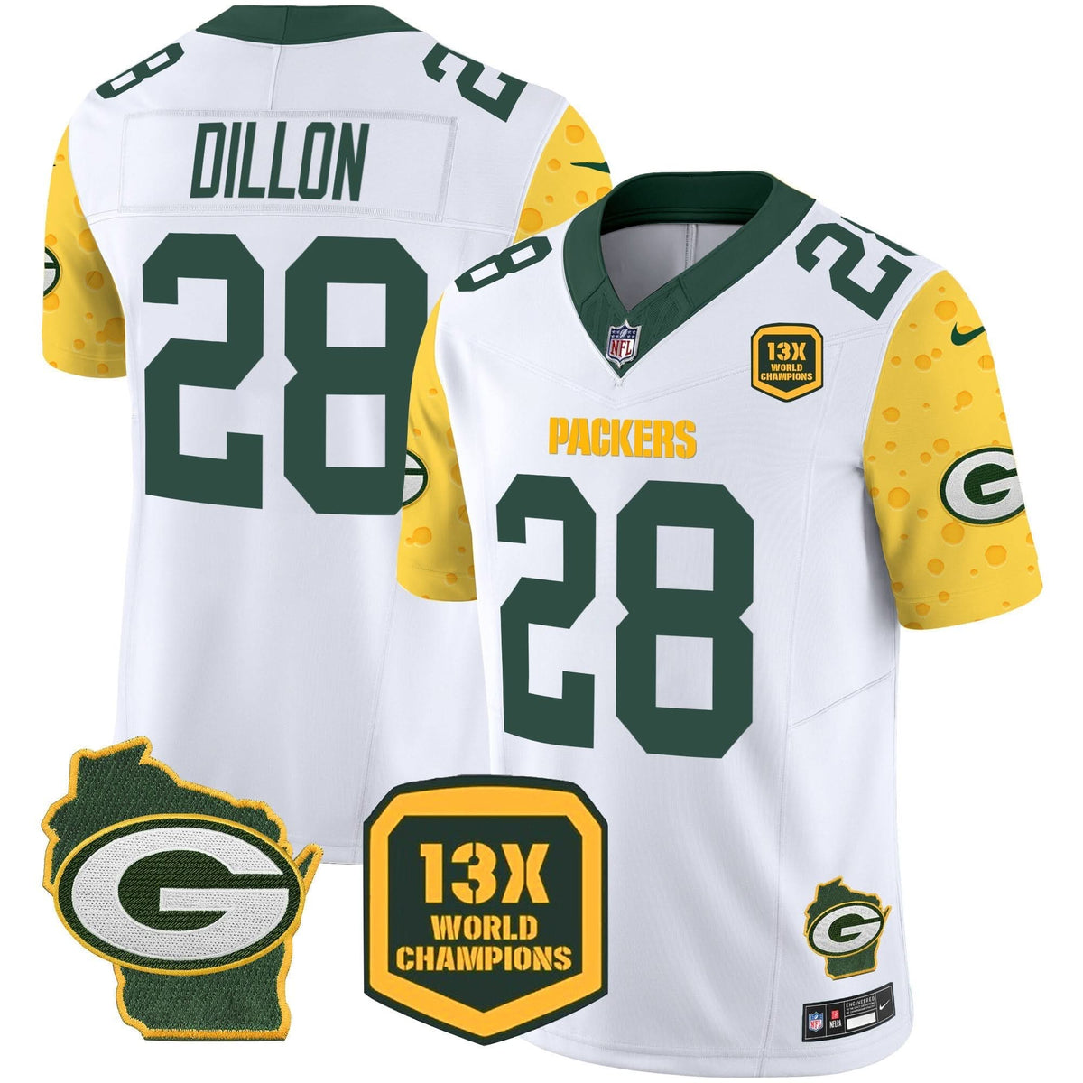 GB Cheese Vapor Limited Jersey â€“ All Stitched