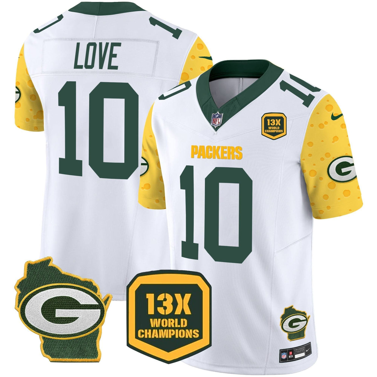 GB Cheese Vapor Limited Jersey â€“ All Stitched