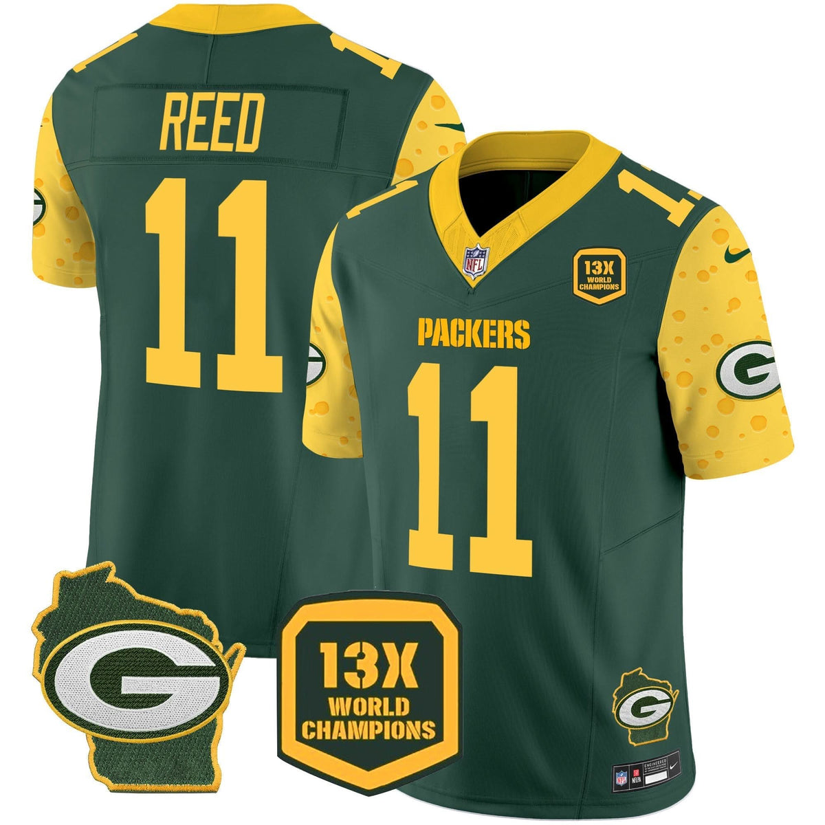 GB Cheese Vapor Limited Jersey â€“ All Stitched