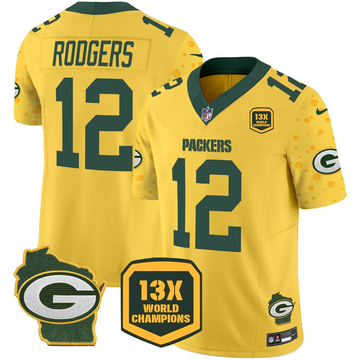 GB Cheese Vapor Limited Jersey â€“ All Stitched