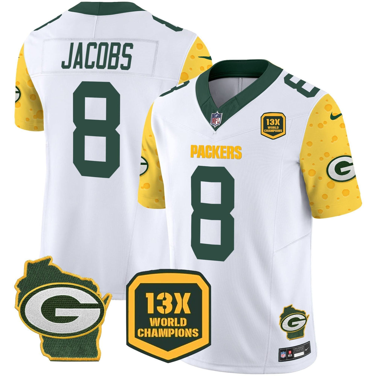 GB Cheese Vapor Limited Jersey â€“ All Stitched