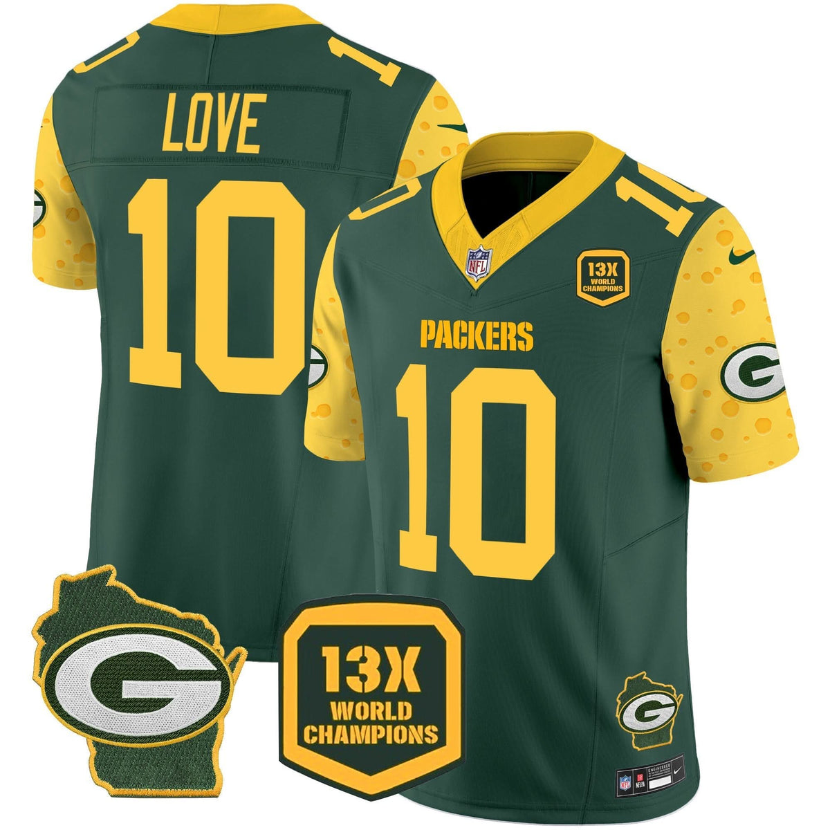 GB Cheese Vapor Limited Jersey â€“ All Stitched