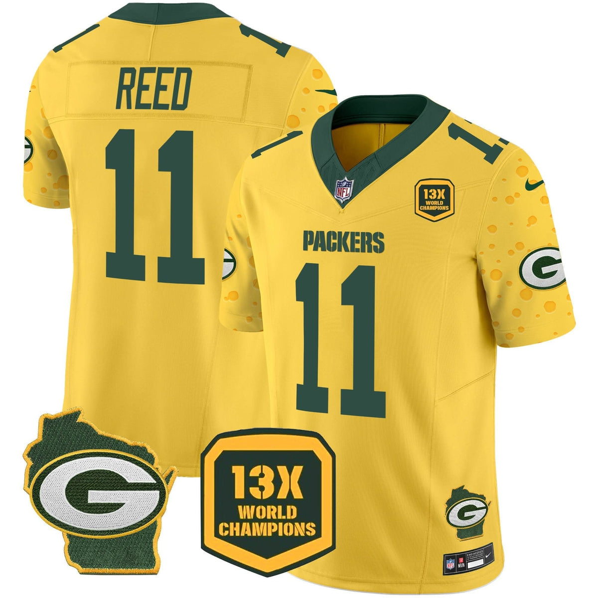 GB Cheese Vapor Limited Jersey â€“ All Stitched